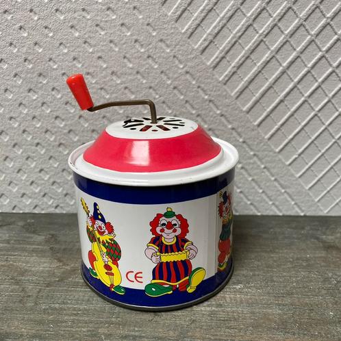 Vintage blikken muziekdiisje, Antiek en Kunst, Curiosa en Brocante, Ophalen of Verzenden