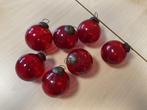 Ouderwetse glazen kerstballen  (rek 3), Ophalen of Verzenden, Gebruikt