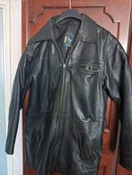 Vintage leren jas, Kleding | Heren, Ophalen of Verzenden, Bruin