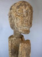 230521 Antiek Afrikaans Dogon 2 gezichten sculpture uit Mali, Ophalen of Verzenden