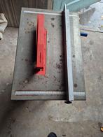 Tafelzaag, Doe-het-zelf en Verbouw, Gereedschap | Zaagmachines, Ophalen, Topcraft/FERM, Gebruikt, Cirkelzaag