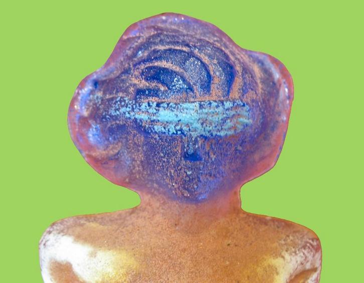 Piece Unique (Kosta Boda) Justitia Björn Ekegren., Antiek en Kunst, Antiek | Glas en Kristal, Ophalen