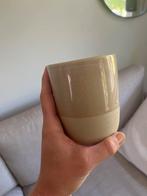 Keramieken Bloempot Roze Beige - Nice Design, Ophalen of Verzenden