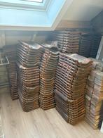 Dakpannen +/-250 stuks brimges 4057 brüggen, Doe-het-zelf en Verbouw, Dakpannen en Dakbedekking, Ophalen, Steen of Klei, Zo goed als nieuw