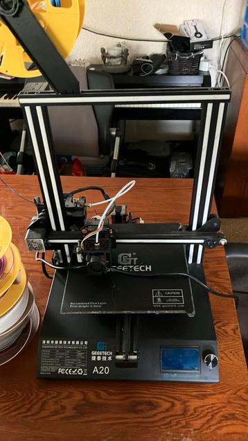 3d geeetech a20 printer met spoelen beschikbaar voor biedingen