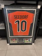 Clarende Seedorf WK 1998 gesigneerd shirt ingelijst met COA, Verzamelen, Sportartikelen en Voetbal, Ophalen of Verzenden, Nieuw