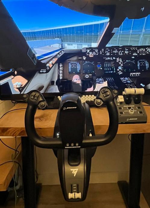 TE KOOP: Thrustmaster Yoke Pack Boeing Edition, Spelcomputers en Games, Games | Xbox Series X en S, Zo goed als nieuw, Ophalen