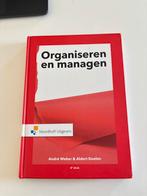 Organiseren en managen 4e druk 978-90-01-88797-1 2018, Ophalen of Verzenden, Gelezen, Economie en Marketing
