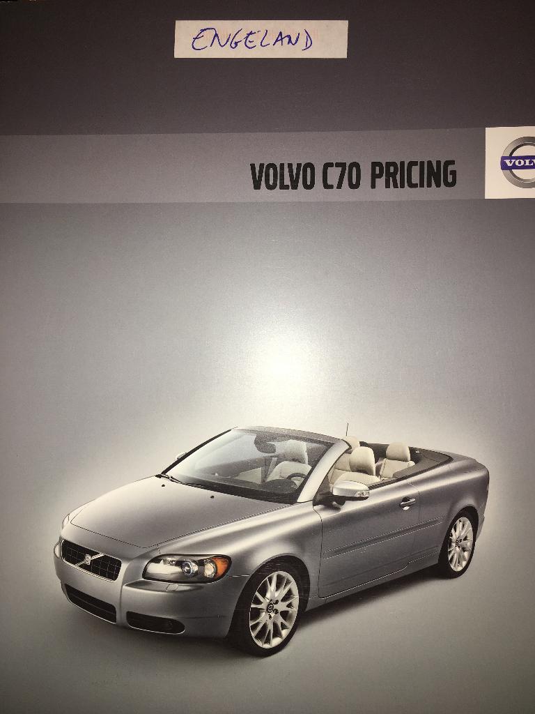 Volvo C70 Cabriolet + Volvo S90 2018/2019 folders brochures, Ophalen of Verzenden, Zo goed als nieuw, Volvo