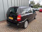 Opel Zafira 2.0-16V OPC NAP//AIRCO//7PERS//TREKHAAK//ELEC.RA, Auto's, Voorwielaandrijving, 1998 cc, Zwart, Bedrijf