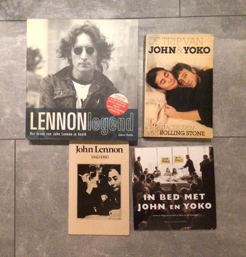 4 boeken over John Lennon, Boeken, Muziek, Zo goed als nieuw, Artiest, Ophalen of Verzenden
