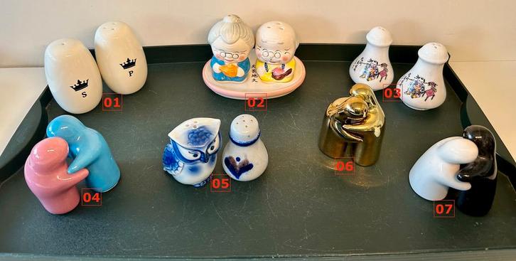 Peper en zoutstelletjes, Huis en Inrichting, Keuken | Keukenbenodigdheden, Ophalen