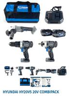 Hyundai 20V accu gereedschap combi pakket, Ophalen of Verzenden, Nieuw