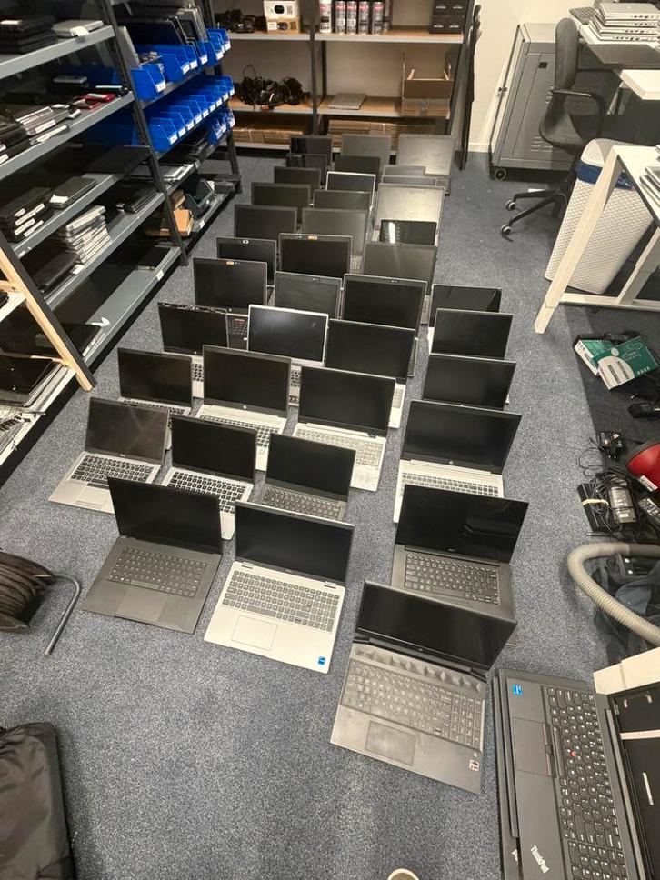 Partij laptops 30x high gen hp dell lenovo, Computers en Software, Windows Laptops, Zo goed als nieuw, 15 inch, 2 tot 3 Ghz, Ophalen of Verzenden