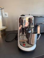Koffiezetapparaat Nespressa creatista plus, Witgoed en Apparatuur, Koffiezetapparaten, Koffiepads en cups, 10 kopjes of meer, Koffiemachine