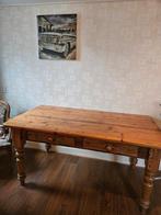 Oud grenen tafel, Huis en Inrichting, Tafels | Eettafels, Zo goed als nieuw, 150 tot 200 cm, Rechthoekig, 50 tot 100 cm