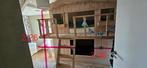 Kinderdroom van hout - stapelbed of hoogslaper, Kinderen en Baby's, Kinderkamer | Stapelbedden en Hoogslapers, Ophalen, Zo goed als nieuw