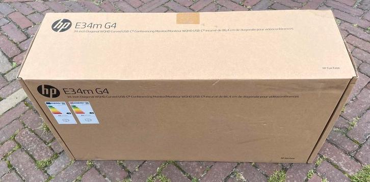 NIEUWE 34 INCH HP CURVED MONITOR IN ONGEOPENDE VERPAKKING, Computers en Software, Monitoren, Nieuw, 201 Hz of meer, Curved, Overige typen