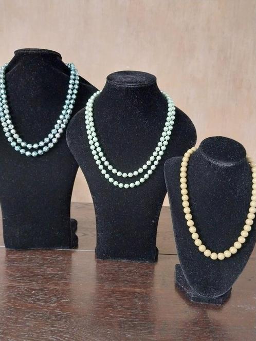 Kralen-KETTINGEN, Sieraden, Tassen en Uiterlijk, Kettingen, Gebruikt, Ophalen of Verzenden