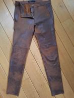 ZARA Woman legging bruin "suède" maat S, Legging, Maat 36/38 (S), Bruin, Zara
