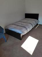 Bed + Lattenbodem + Matras, 100 cm, IKEA Malm, Gebruikt, 210 cm