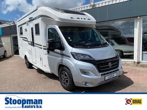 Laika ECOVIP 3412DS FaceToFace Queensbed Dubb. bodem, Caravans en Kamperen, Campers, Bedrijf, Half-integraal, tot en met 4, Overige merken