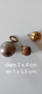 Antieke koperen paardenbellen, Ophalen of Verzenden