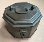 Oud koperen geldkistje, Ophalen of Verzenden