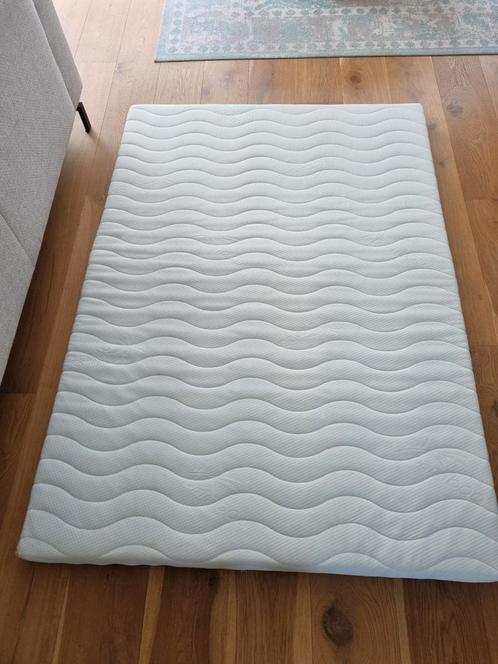Topdek matras bamboo 140x200 cm, 8 cm hoog koudschuim, Huis en Inrichting, Slaapkamer | Matrassen en Bedbodems, Zo goed als nieuw