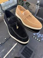 Loafers  Loro Piana stijl, Ophalen of Verzenden, Nieuw, Zwart, Loafers