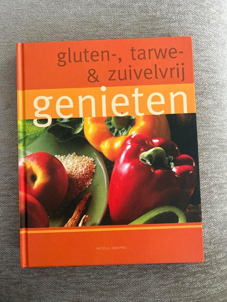 Gluten-, Tarwe- & Zuivelvrij Genieten Kookboek, Boeken, Kookboeken, Zo goed als nieuw, Voorgerechten en Soepen, Overige gebieden