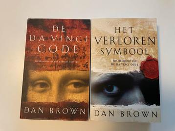 2 Dan Brown boeken: De Da Vinci Code & Het Verloren Symbool beschikbaar voor biedingen
