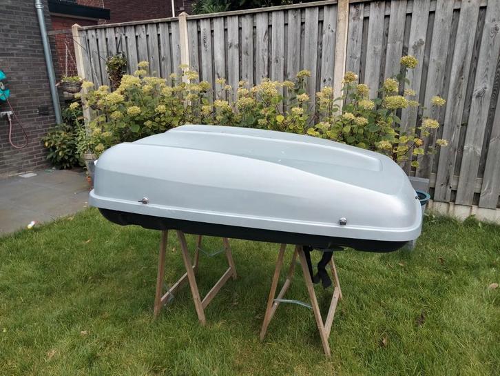 Dakkoffer te huur - 450L incl. dakdragers, Auto diversen, Dakkoffers, Gebruikt, Ophalen
