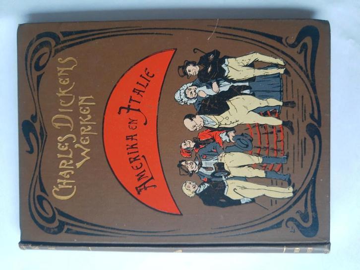 Charles Dickens - Schetsen uit Amerika & Italië, Boeken, Literatuur, Gelezen, Europa overig, Ophalen of Verzenden