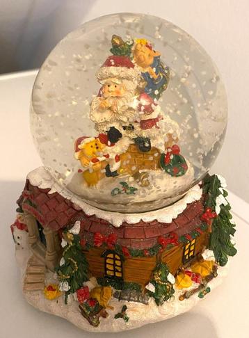 Muziekdoos Sneeuwbol Kerst       beschikbaar voor biedingen