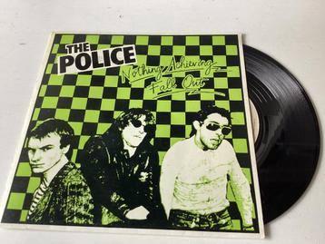 The Police - Nothing Achieving (groen/zwarte hoes)