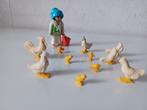 Playmobil vintage vrouw met kippen, Complete set, Gebruikt, Ophalen of Verzenden