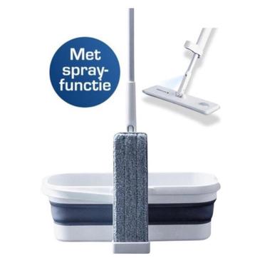 Dweil set met spray en emmer beschikbaar voor biedingen