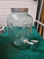 drankdispenser glas met vogels en kraantje, Ophalen of Verzenden, 'T Olde Gre-j, Info@toldegrej.nl, Endepoelstraat 20f Didam