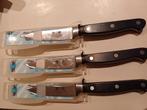 3 Sabatier koksmessen professioneel NIEUW 9cm, Ophalen of Verzenden, Nieuw, Rvs of Chroom