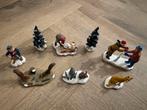 8x Lemax leuke kerstfiguren + een Lemax adapter zie foto’s, Diversen, Kerst, Ophalen of Verzenden, Zo goed als nieuw