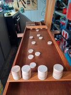 Homas s40 wedstrijd sjoelbak 2m compleet, Vijf spelers of meer, Ophalen, Zo goed als nieuw, Homas Spelen