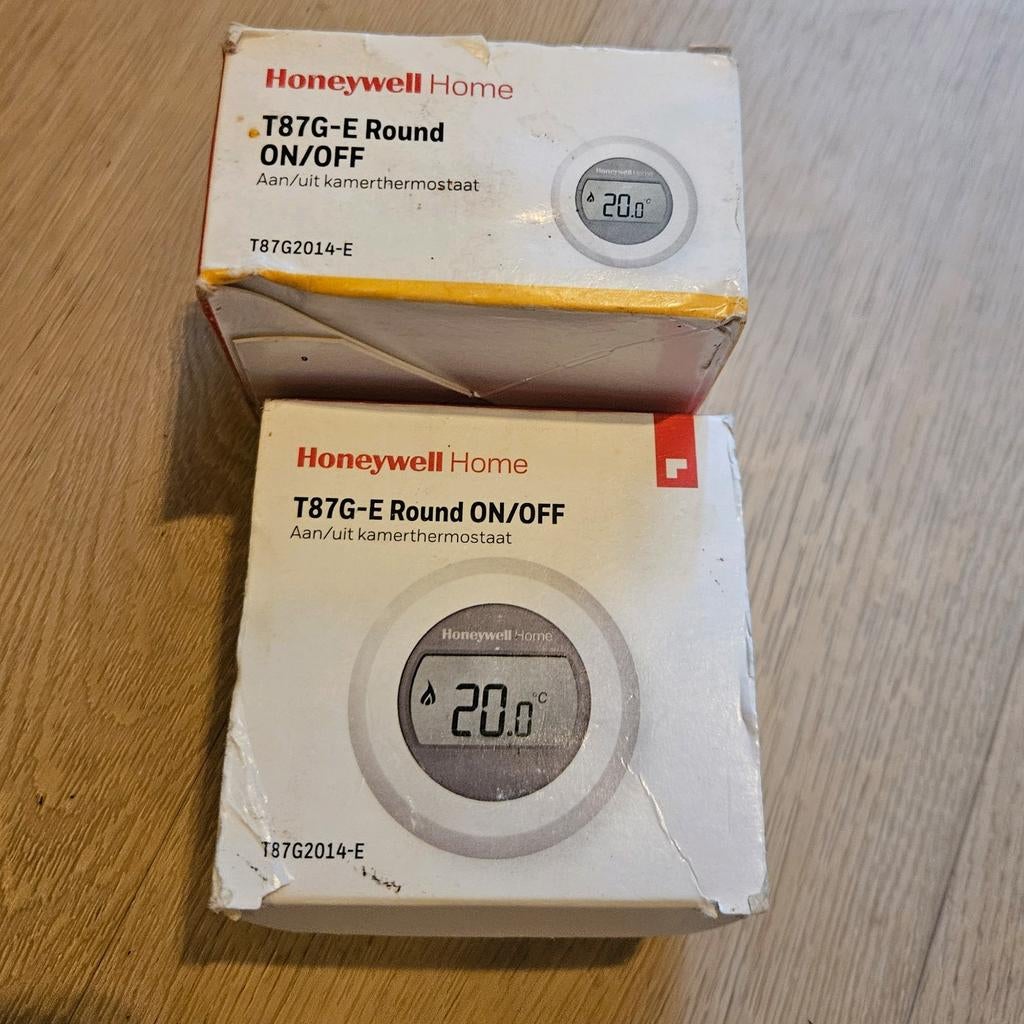 Honeywell Home T87G-E Round Thermostaat, Ophalen of Verzenden, Nieuw