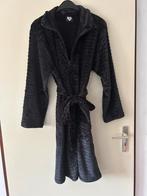 Zwarte badjas met rits S/M nieuw, Kleding | Dames, Huispakken, Ophalen of Verzenden, Zo goed als nieuw, Maat 38/40 (M), Zwart