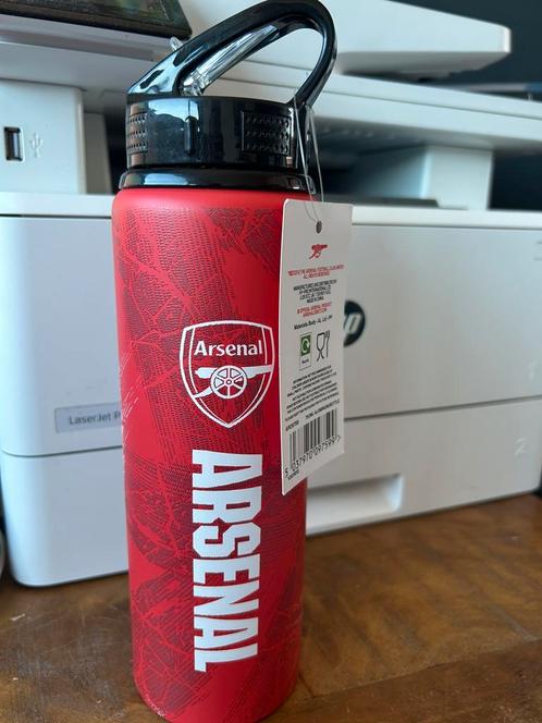 Arsenal FC drinkfles - 750ml, Sport en Fitness, Bidons, Zo goed als nieuw, Ophalen of Verzenden