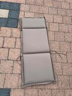 6x tuinstoelkussens 119x48cm taup NIEUW!!!, Ophalen, Nieuw