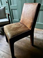 Stoel BEPUREHOME Rodeo, Ophalen, Bruin, Leer, Zo goed als nieuw