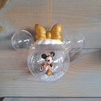 Disney Minnie in glazen Minnie icon ornament goud, Ophalen of Verzenden, Zo goed als nieuw