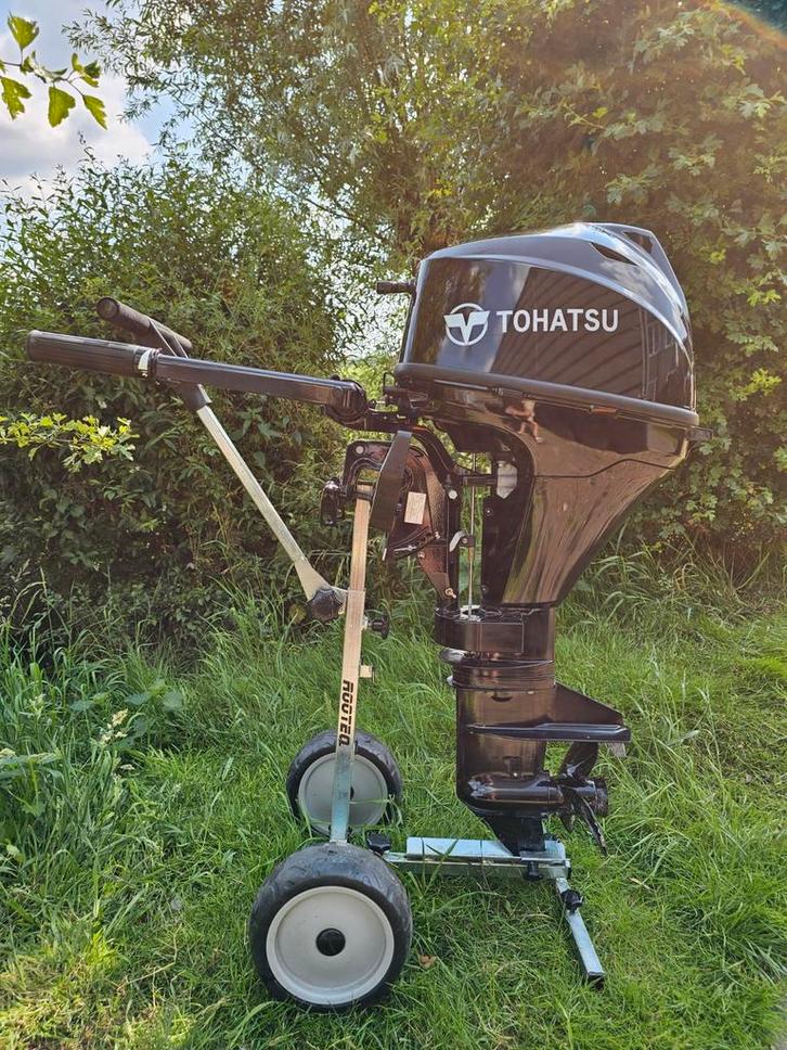 Tohatsu 6pk 4takt, Watersport en Boten, Buiten- en Binnenboordmotoren, Benzine, 5 tot 10 pk, Ophalen
