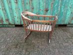Antieke houten wieg, Kinderen en Baby's, Babywiegjes en Ledikanten, Ophalen, Gebruikt, Wieg, Z